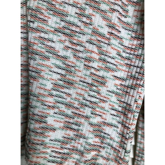 CODE X MODE Space Dye Sweater Top Womens Sz XS Knit Long Sleeve Multi Color - Picture 3 of 8